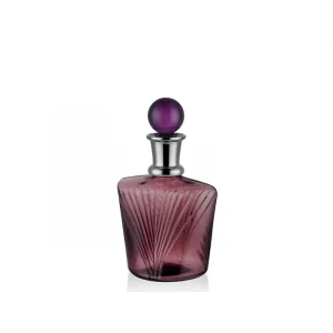 Lamedore Body Shape Purple Color Bottle Mor Şişe 13,5x10x24 Cm