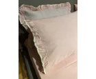 Rüya Pike Fırfırlı Pike Takımı Çift Kişilik Pembe