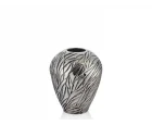 Lamedore Flower Vase Small Nıckell Antıque Vazo 25,5x30,5 cm