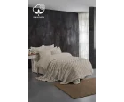 Nazik Home Lucas Pelüş Çift Kişilik 9 Parça Nevresim + Pike Set