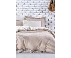 Ecocotton Ala Çift Kişilik Nevresim Takımı %100 Organik Pamuk Keten Terra