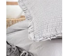 Ecocotton Ayda Çift Kişilik Nevresim Takımı Organik Pamuk Gri