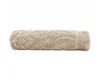 Ecocotton Elenora Banyo Havlusu %100 Pamuk Penye Jakalı Bej 85*150