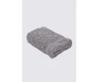 Ecocotton Elenora El Yüz Havlusu Penye Jakarlı Gri 50x90 Cm