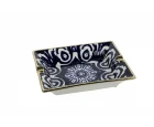 Mikasa Moor Blue Blanc Dek Tabak 22x17x5cm