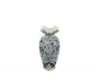 Mikasa Moor Blue Blanc Dek Vazo 13x23cm