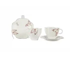 Mikasa Moor mariposa bloom 2li kahve fincan seti 100ml