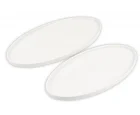 Mikasa Moor Sade Modern 2 li Kayık Tabak 31*16 cm -36*18 cm