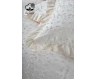 Nazik Home Celine İşlemeli Pamuk Saten Çift Kişilik 6 Parça Nevresim Takımı