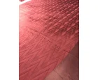 Rüya Pike Odamoda Bordo Pamuk Saten Yatak Örtüsü 250x260