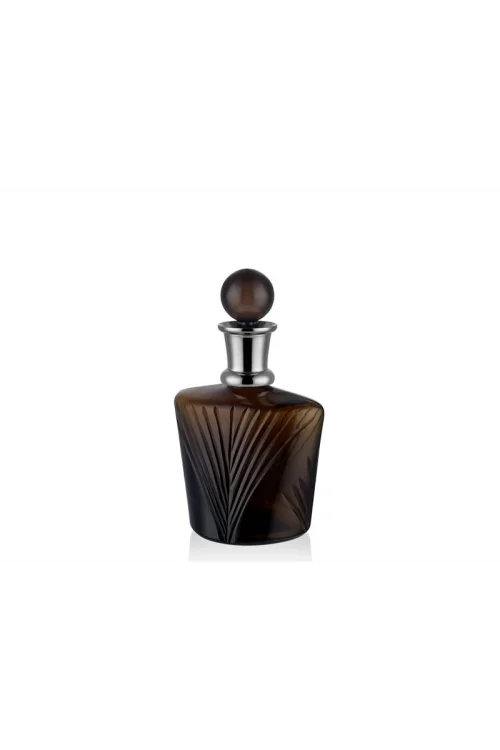 Lamedore Body Shape Khakı Color Bottle Kahve Şişe 13,5x10x24 Cm
