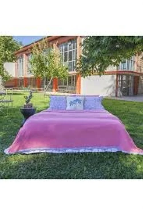 SAREV ISLA PİKE TAKIMI ÇİFTİ KİŞİLİK PEMBE