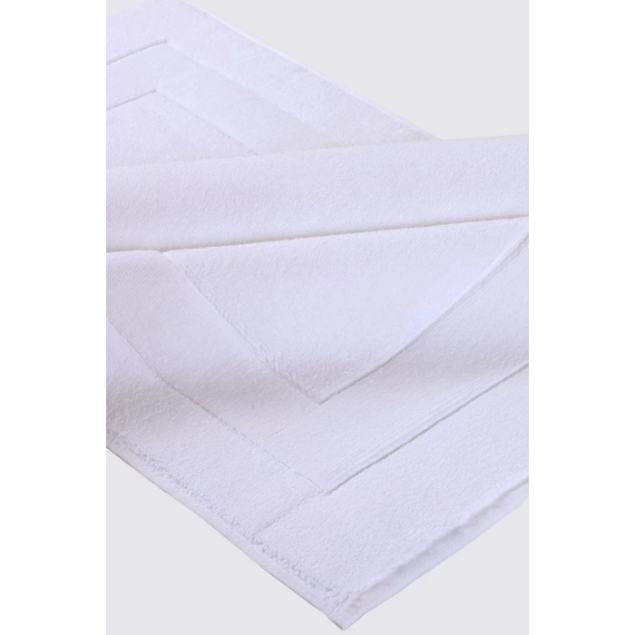 Ecocotton Elena Banyo Paspası Beyaz 50x80 Cm