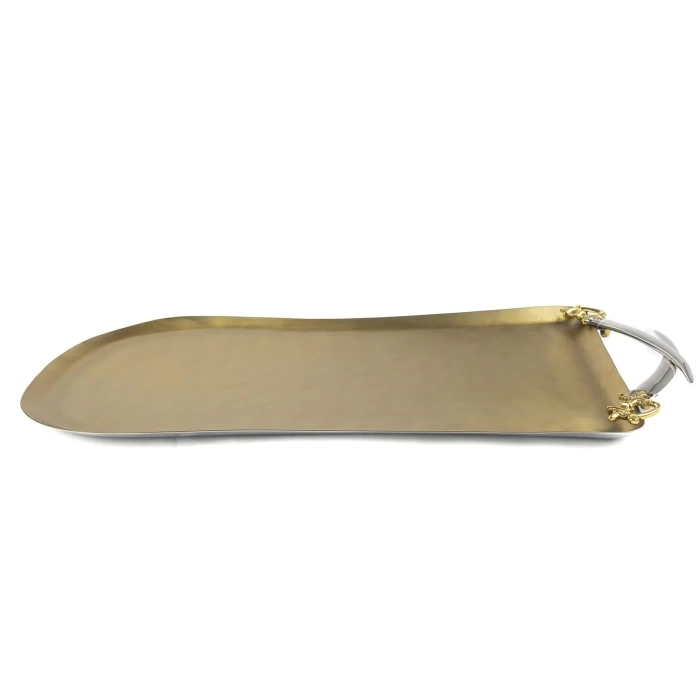 Mikasa Moor Gold Kılıçlı Çelik Tepsi 43x23cm