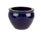 Mikasa Moor Mavi Seramik Saksı 37*29 cm