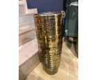 Selin Decor Gold Antik Vazo Küçük 56x19 cm