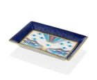 Lamedore Blue Eye Mavi Beyaz Dekoratif 17.8x12x2.6 Cm