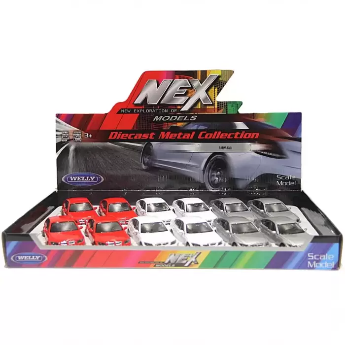 Welly 1:32 BMW 330i Çek Bırak Araba