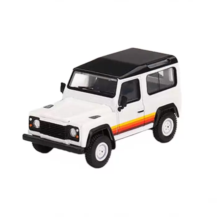 Mini GT 1:64 Land Rover Defender 90 Wagon White