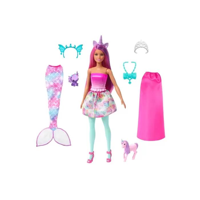 Barbie Dreamtopia Bebek ve Aksesuarları HLC28