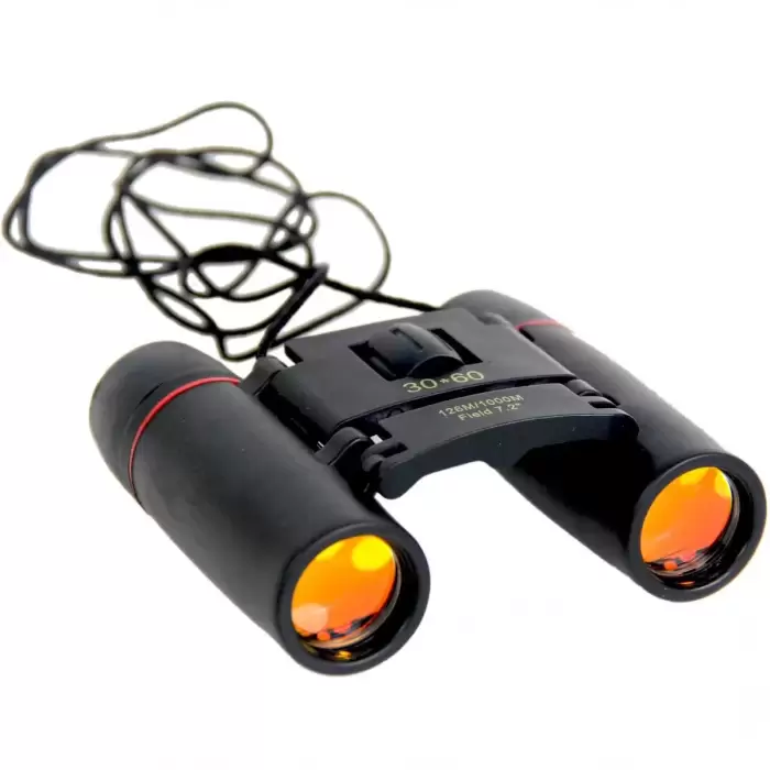 Oyuncak Optic Binoculars Çantalı Dürbün