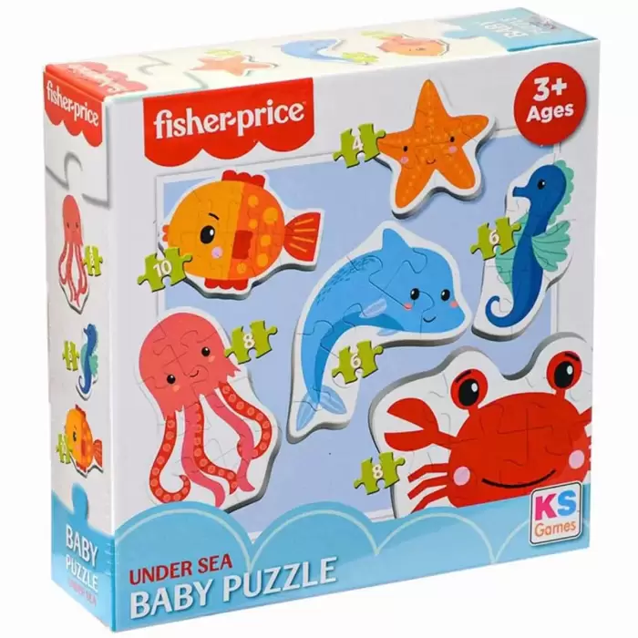 Fisher Price Baby Under Sea 6 in 1 Puzzle