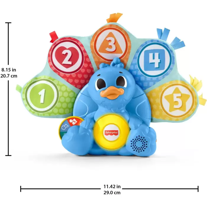 Fisher Price Linkimals Rengarenk Tavus Kuşu