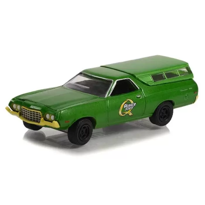 Greenlight 1:64 Blue Collar Collection Series 11- 1972 Ford Ranchero 500 with Camper Shell