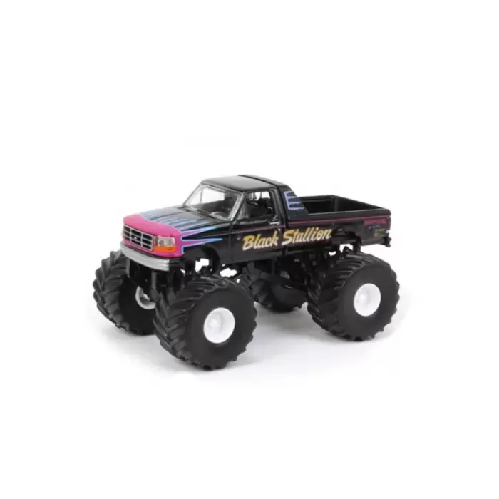 Greenlight 1:64 Kings of Crunch Series 11- Black Stallion - 1992 Ford F-250 Monster Truck