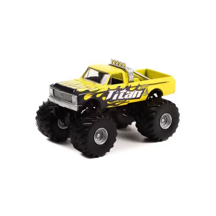 Greenlight 1:64 Kings of Crunch Series 11- Titan - 1972 Chevrolet C10 Monster Truck
