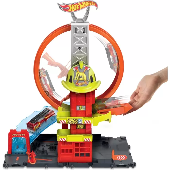 Hot Wheels Çember Pistli Iftaiye Istasyonu