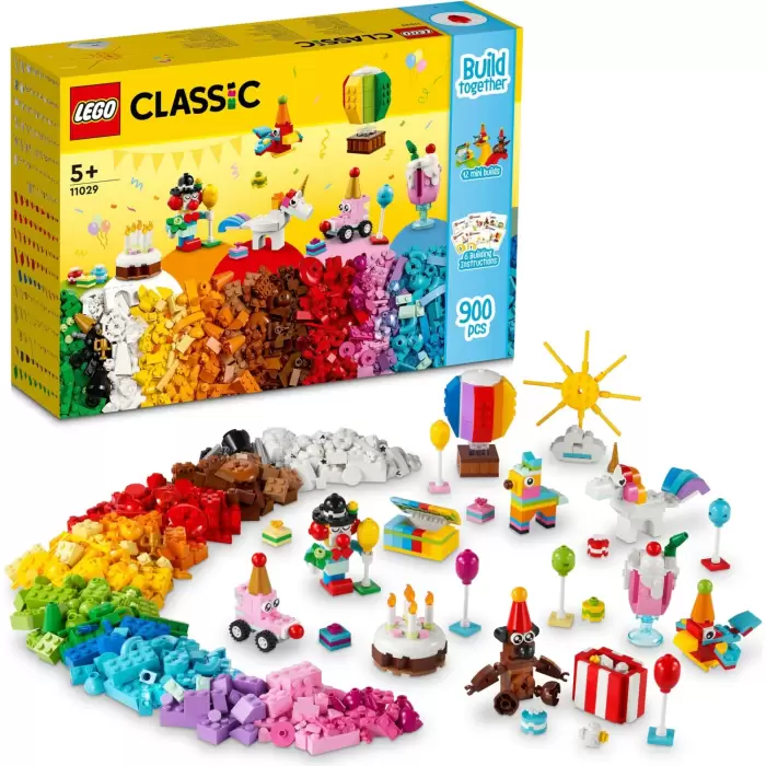 LEGO® Classic Yaratıcı Parti Kutusu 11029 (900 Parça)