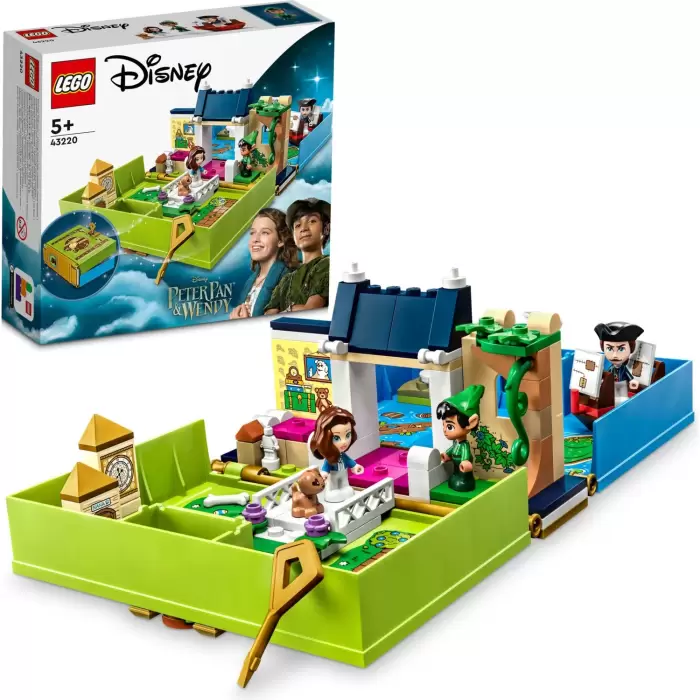 LEGO® | Disney Peter Pan ve Wendynin Hikaye Kitabı Macerası 43220(111 Parça)