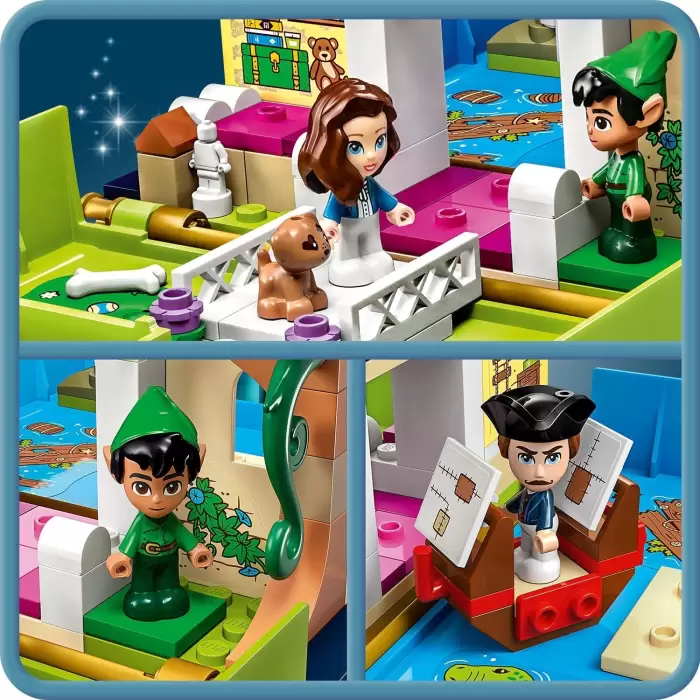 LEGO® | Disney Peter Pan ve Wendynin Hikaye Kitabı Macerası 43220(111 Parça)