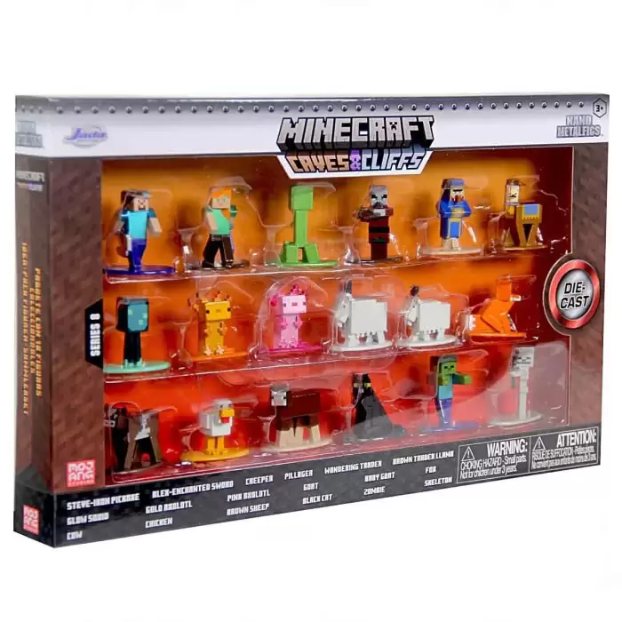 Minecraft Nano 18li Metal Figür Seri 8
