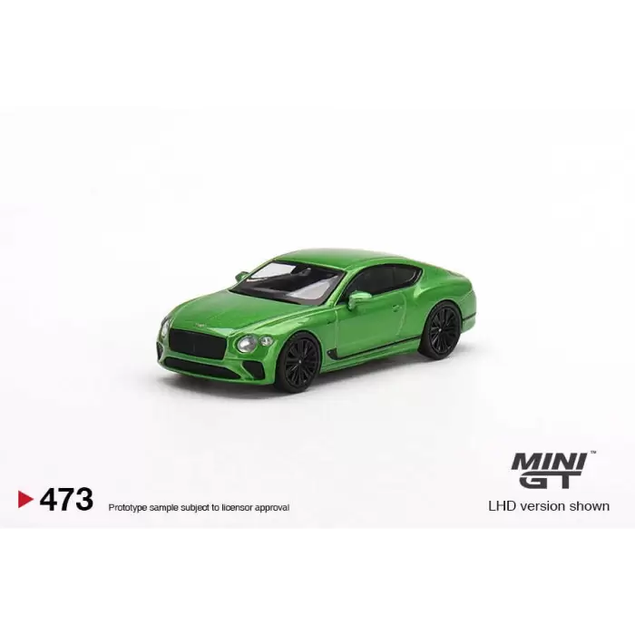 Mini GT Bentley Continental GT Speed 2022 Apple Green MGT00473