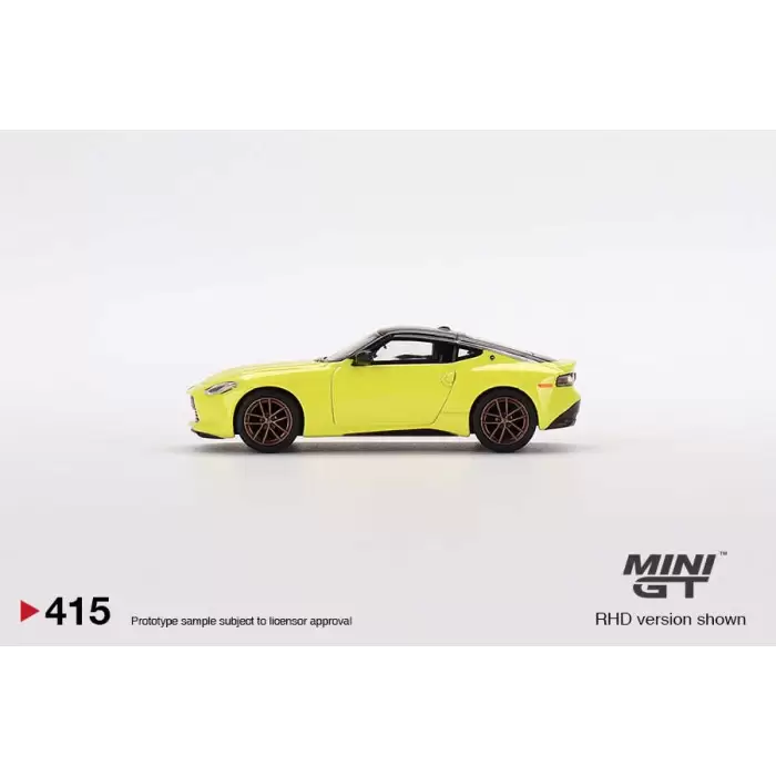 Mini GT Nissan Z Proto Spec 2023 Ikazuchi Yellow MGT00415
