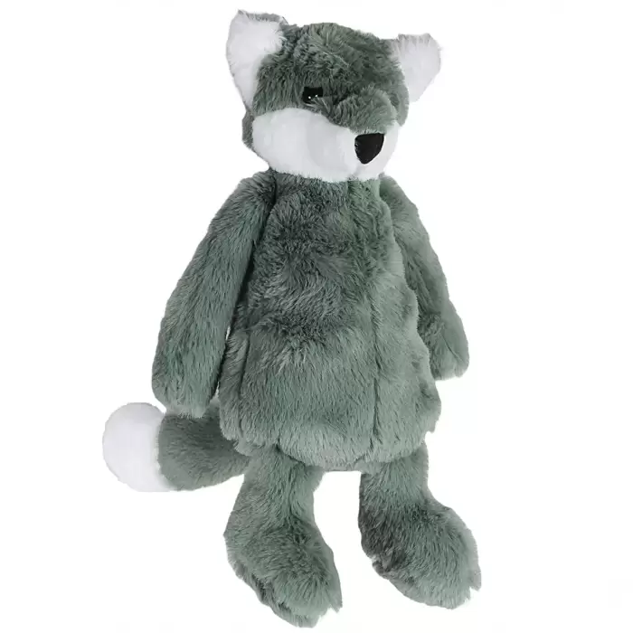 Peluş Oyuncak Uyku Arkadaşı Tilki Peluş Yeşil 34 cm