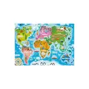 Colorful World Map 50 Parça Jumbo Boy Puzzle Ks Games