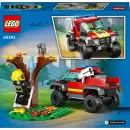 LEGO® City 4x4 Itfaiye Kamyonu Kurtarma Operasyonu 60393