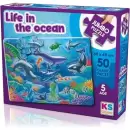 Life In The Ocean 50 Parça Jumbo Boy Puzzle Ks Games