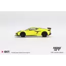 Mini GT Chevrolet Corvette Z06 2023 Accelerate Yellow MGT00441