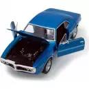 Pontiac Firebird Mavi Model Metal Araba 1:24 1967