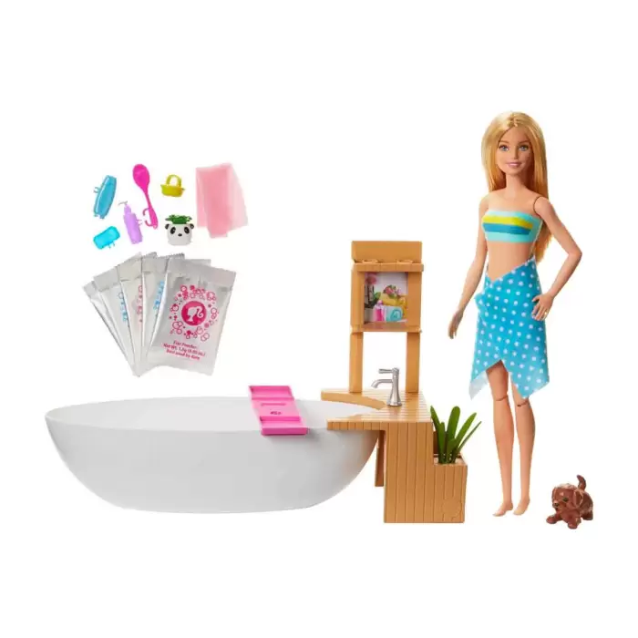 Barbie Wellness Barbies Spa Day Playset