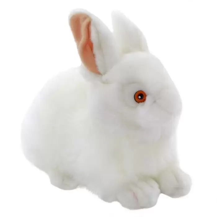 Peluş Tavşan Beyaz 23 Cm