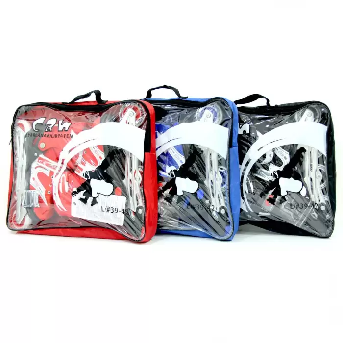 Çocuk Paten Çantalı Metal Gövdeli  39-42