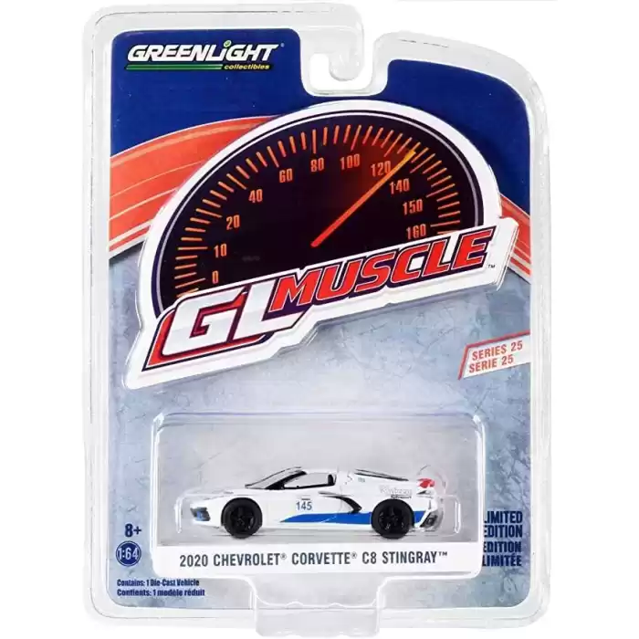 Greenlight 1/64 2020 Chevrolet Corvette C8 Stingray Coupe