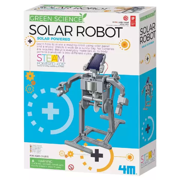 Eğitici Solar Yürüyen Robot Kiti