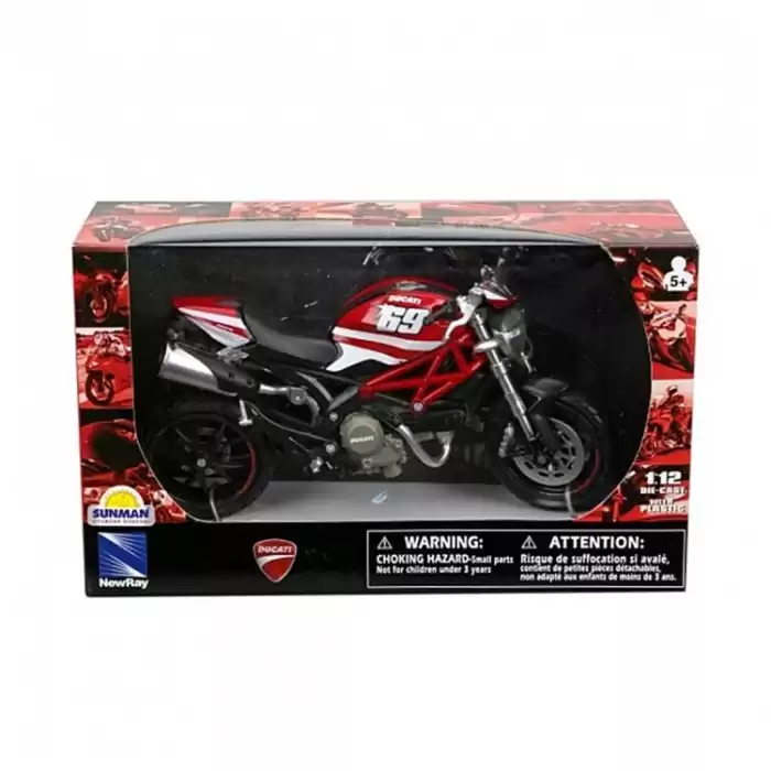 1:12 Ducati Monster 796 No.69