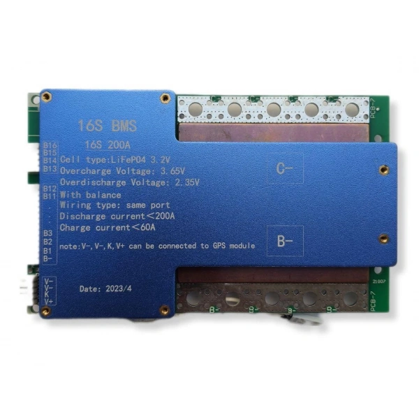 16S 200A LiFePO4 Balanslı BMS